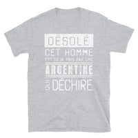 Thumbnail for Argentine-desole T-shirt Standard - Ici & Là - T-shirts & Souvenirs de chez toi