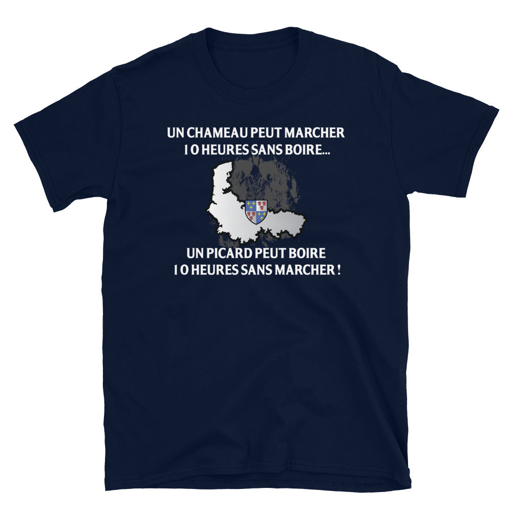 T-shirt Picard bleu marine dos - 10 heures sans marcher