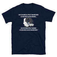 Thumbnail for T-shirt Picard bleu marine dos - 10 heures sans marcher