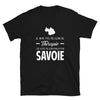 T-shirt Savoie noir - Pas besoin de thérapie, juste du bonheur