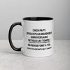 Mug anniversaire grand-père noir - Papy Joyeux et humour