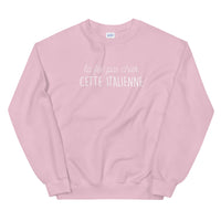 Thumbnail for fée pas chier cette Italienne - Sweatshirt - Ici & Là - T-shirts & Souvenirs de chez toi