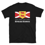 République Béarnaise - Drapeau de l'union gasconne et blason du Béarn - T-shirt Standard - Ici & Là - T-shirts & Souvenirs de chez toi
