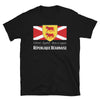 T-shirt Béarn noir - Drapeau de l'union gasconne