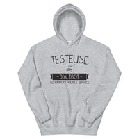 Thumbnail for Testeuse d'aligot - Sweatshirth à capuche - Ici & Là - T-shirts & Souvenirs de chez toi