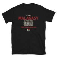 Thumbnail for T-shirt Madagascar noir - Malagasy ça dépend de toi