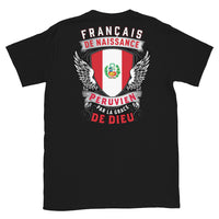 Thumbnail for T-shirt Peruvien noir - Fierté et humour à porter