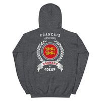 Thumbnail for Sweatshirt Normand marine dos - Fierté et confort à la française