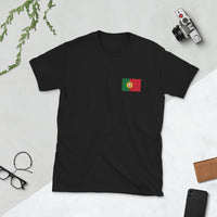 Thumbnail for T-shirt Portugal bleu marine - Je n'ai pas choisi d'être portugais