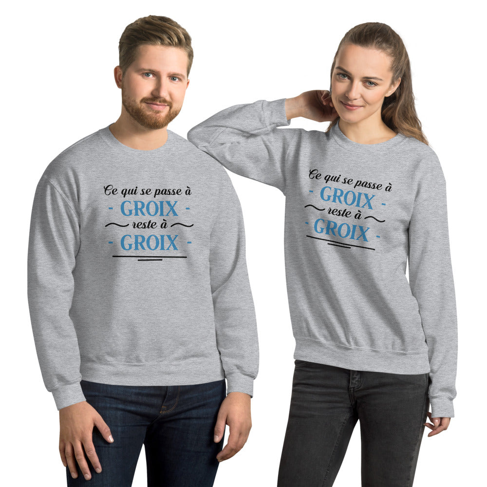 Ce qui se passe à Groix reste à Groix - Bretagne - Sweatshirt - Ici & Là - T-shirts & Souvenirs de chez toi