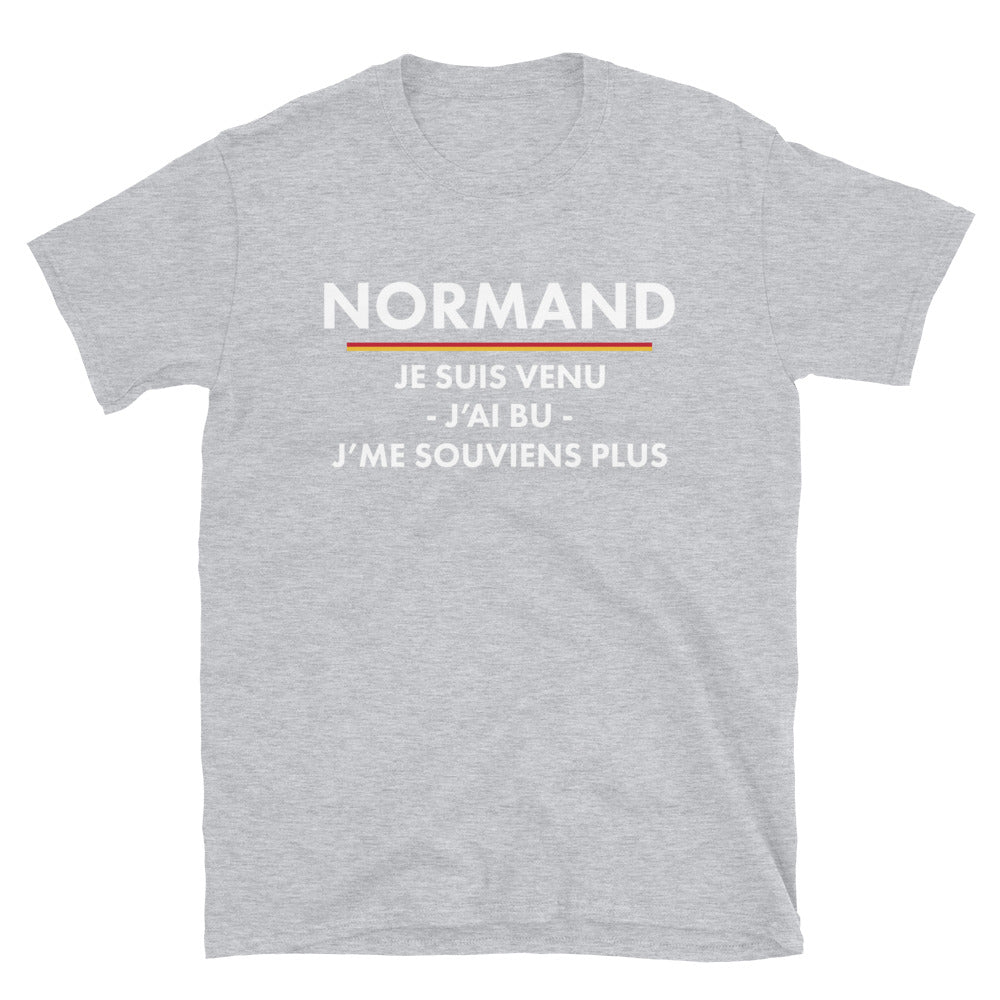 T-shirt Normand bleu marine dos - Veni, Vedi, Pas Vici