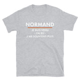 Normand, veni, vedi, pas vici - T-shirt Unisexe à Manches Courtes - Ici & Là - T-shirts & Souvenirs de chez toi