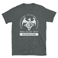 Thumbnail for T-shirt Normand noir dos - Indestructible et fier de l'origine