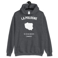 Thumbnail for Sweatshirt Pologne gris foncé - Mon histoire commence ici