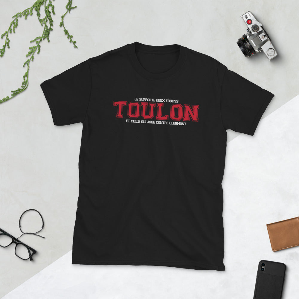 Equipe Supporte Toulon vs - T-shirts Unisexe Standard - Ici & Là - T-shirts & Souvenirs de chez toi