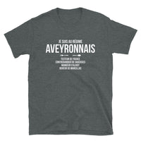 Thumbnail for Je suis au régime Aveyronnais - T-shirt Standard - Ici & Là - T-shirts & Souvenirs de chez toi