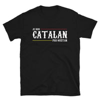Thumbnail for T-shirt Catalogne noir - Je suis Catalan pas