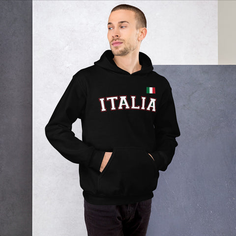 Italia - Italie - sweatshirt à capuche - Ici & Là - T-shirts & Souvenirs de chez toi