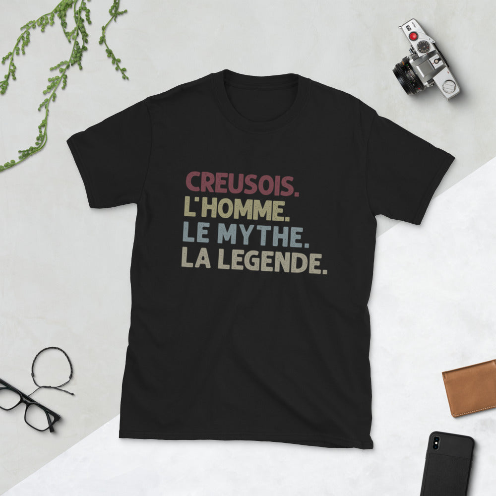 Creusois, l'homme, le mythe, la légende - T-shirt Standard - Ici & Là - T-shirts & Souvenirs de chez toi