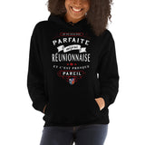Parfaite Réunionnaise - Sweatshirth à capuche - Ici & Là - T-shirts & Souvenirs de chez toi