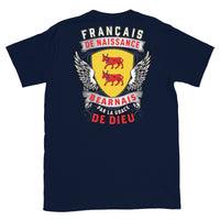 Thumbnail for T-shirt Béarnais bleu marine - Fierté locale et humour