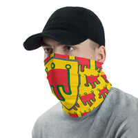 Thumbnail for Masque Auvergne gris - Bandeau blason auvergnat humoristique