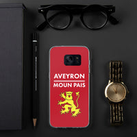 Thumbnail for Aveyron Moun Pais - Drapeau  Coque Samsung - Ici & Là - T-shirts & Souvenirs de chez toi