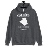 Algérie là où mon histoire commence - Sweatshirt à capuche - Ici & Là - T-shirts & Souvenirs de chez toi