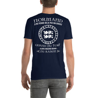 Thumbnail for T-shirt Normand noir dos - Je ne ferme pas ma gueule quand j'ai tort