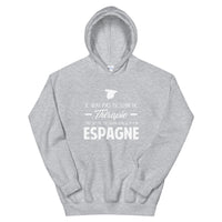 Thumbnail for Espagne Thérapie - Sweatshirt à capuche - Ici & Là - T-shirts & Souvenirs de chez toi