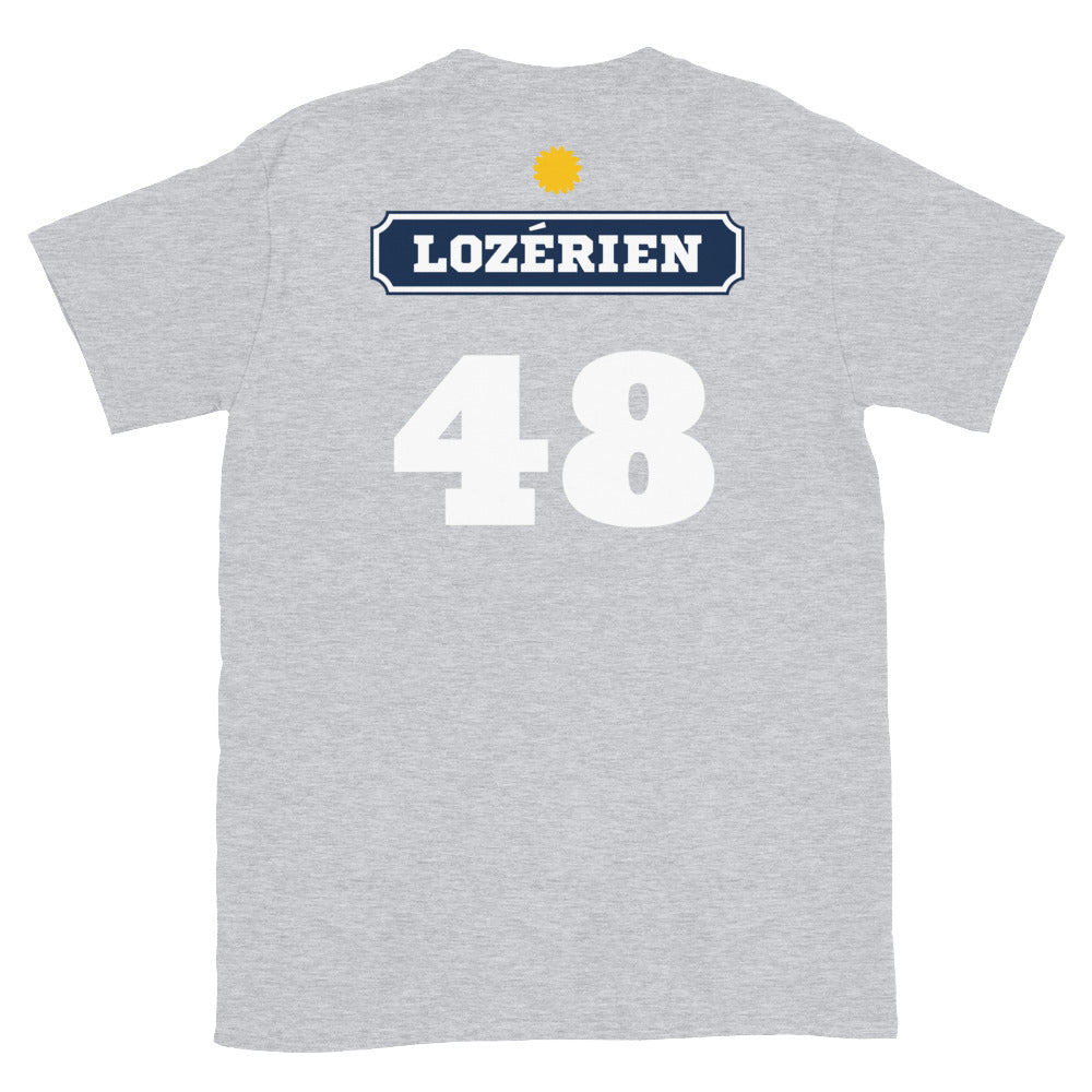 Lozérien 48 Pastis - T-shirt Standard - Ici & Là - T-shirts & Souvenirs de chez toi