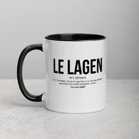 Thumbnail for Définition drôle du Lagen pour le café des Breton le matin  - Mug Tasse Couleurs intérieures - Ici & Là - T-shirts & Souvenirs de chez toi