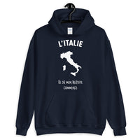 Thumbnail for Sweatshirt Italie bleu marine - Mon histoire commence avec fierté