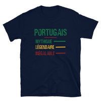 Thumbnail for T-shirt Portugal gris sport - Mythique et légendaire