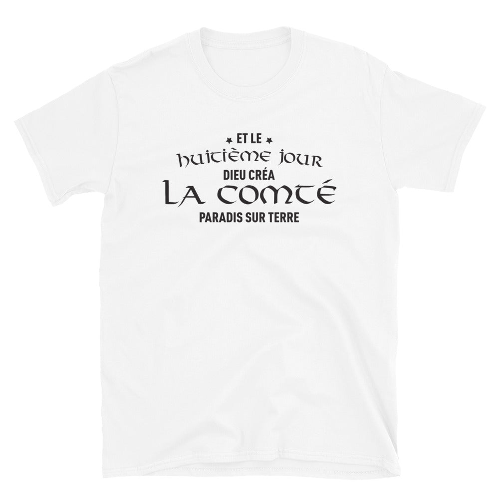 8e jour Dieu Créa La Comté - Franche-comté - T-shirt Standard - Ici & Là - T-shirts & Souvenirs de chez toi