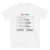 T-shirt Lorraine gris sport - Les Lorrains sont des Dieux