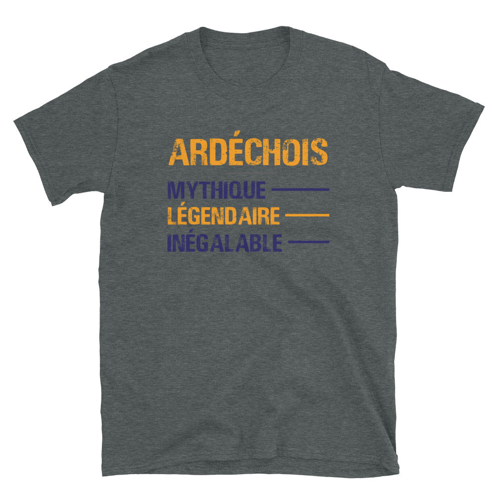 Ardéchois Légendaire - T-shirt Standard - Ici & Là - T-shirts & Souvenirs de chez toi