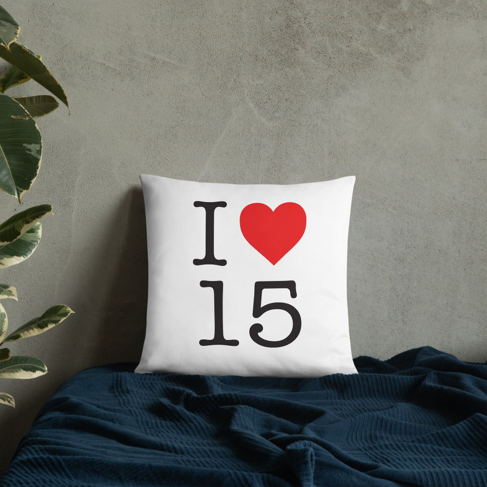 Coussin Cantal - I love Cantal 15 NY style