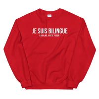 Thumbnail for Bilingue Portugais - Sweatshirt - Ici & Là - T-shirts & Souvenirs de chez toi