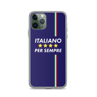Thumbnail for Coque iPhone Italie - Drapeau italien chic