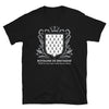 T-shirt Bretagne noir - Plutôt la mort que votre beurre doux