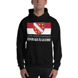 République Alsacienne - Sweatshirth à capuche - Ici & Là - T-shirts & Souvenirs de chez toi