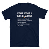 Je jure beaucoup - Portugal - T-shirt Standard - Ici & Là - T-shirts & Souvenirs de chez toi