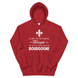 Thérapie Bourgogne - Sweatshirt à capuche - Ici & Là - T-shirts & Souvenirs de chez toi