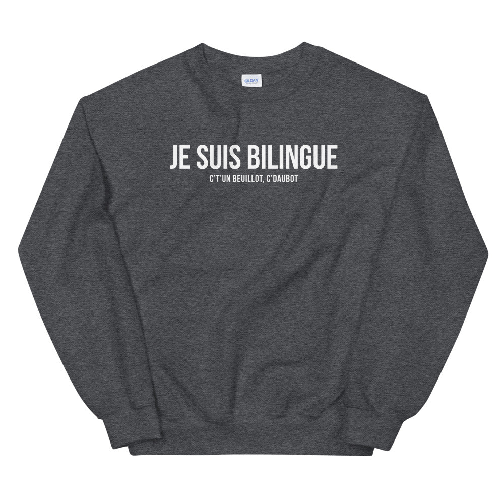 Bilingue Comtois - Sweatshirt - Ici & Là - T-shirts & Souvenirs de chez toi