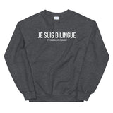 Bilingue Comtois - Sweatshirt - Ici & Là - T-shirts & Souvenirs de chez toi
