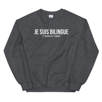 Thumbnail for Bilingue Comtois - Sweatshirt - Ici & Là - T-shirts & Souvenirs de chez toi