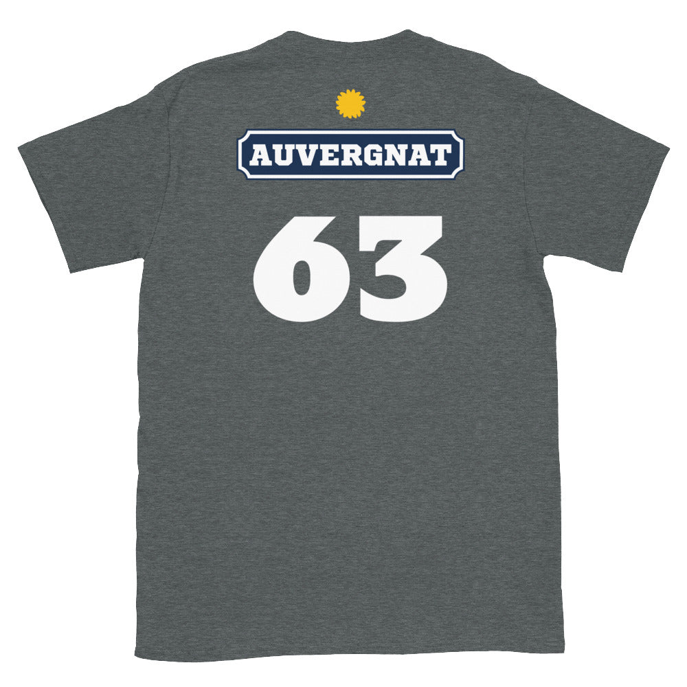 Auvergnat 63 Pastis - T-shirt Standard - Ici & Là - T-shirts & Souvenirs de chez toi