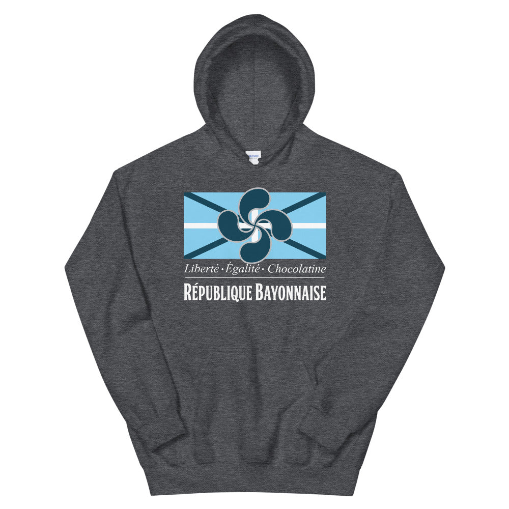 Sweatshirt Bayonne bleu marine - Confort douillet et chic