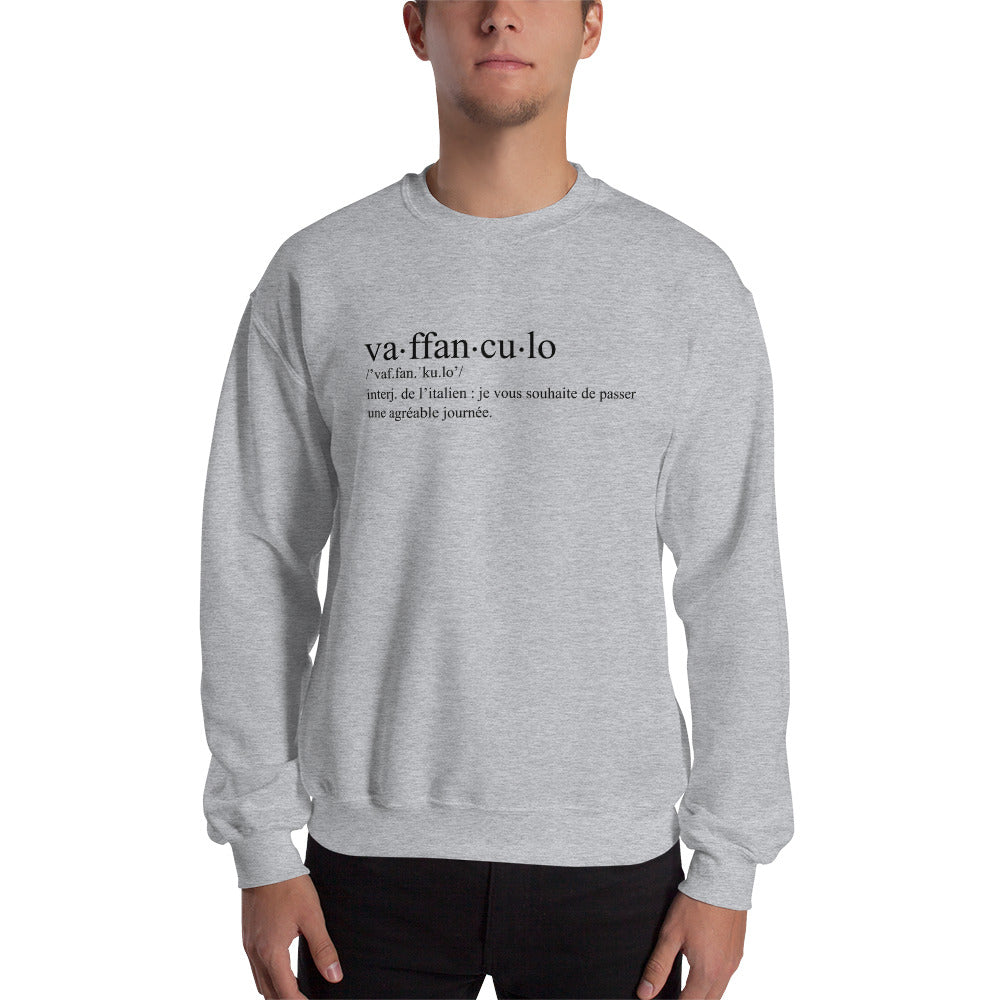 Vaf.fan-cu.lo - Definition Italie - Sweatshirt - Ici & Là - T-shirts & Souvenirs de chez toi